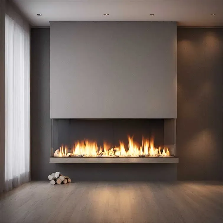 Cheminé design et moderne 3